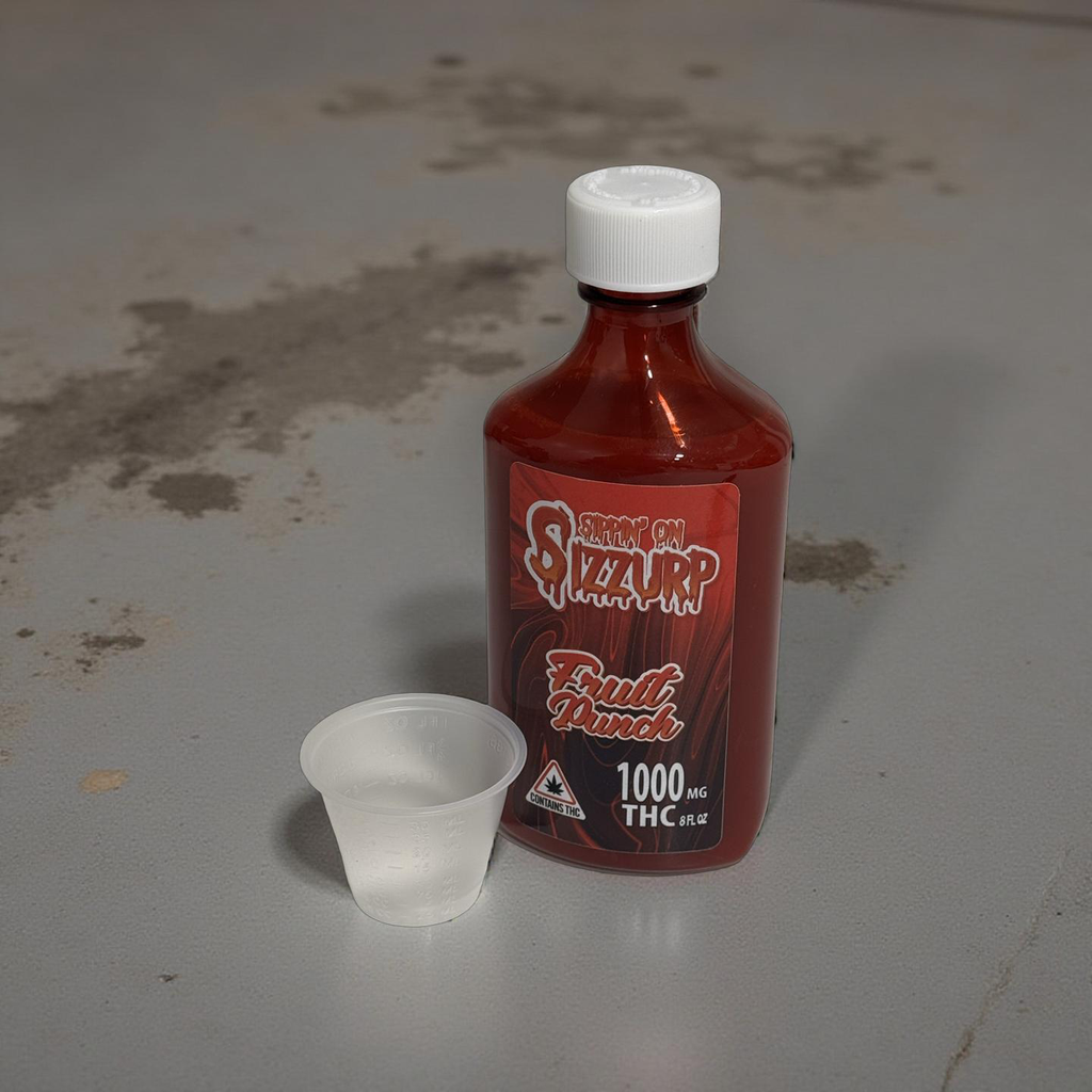 1,000mg Sippin’ on Sizzurp – Fruit Punch Syrup