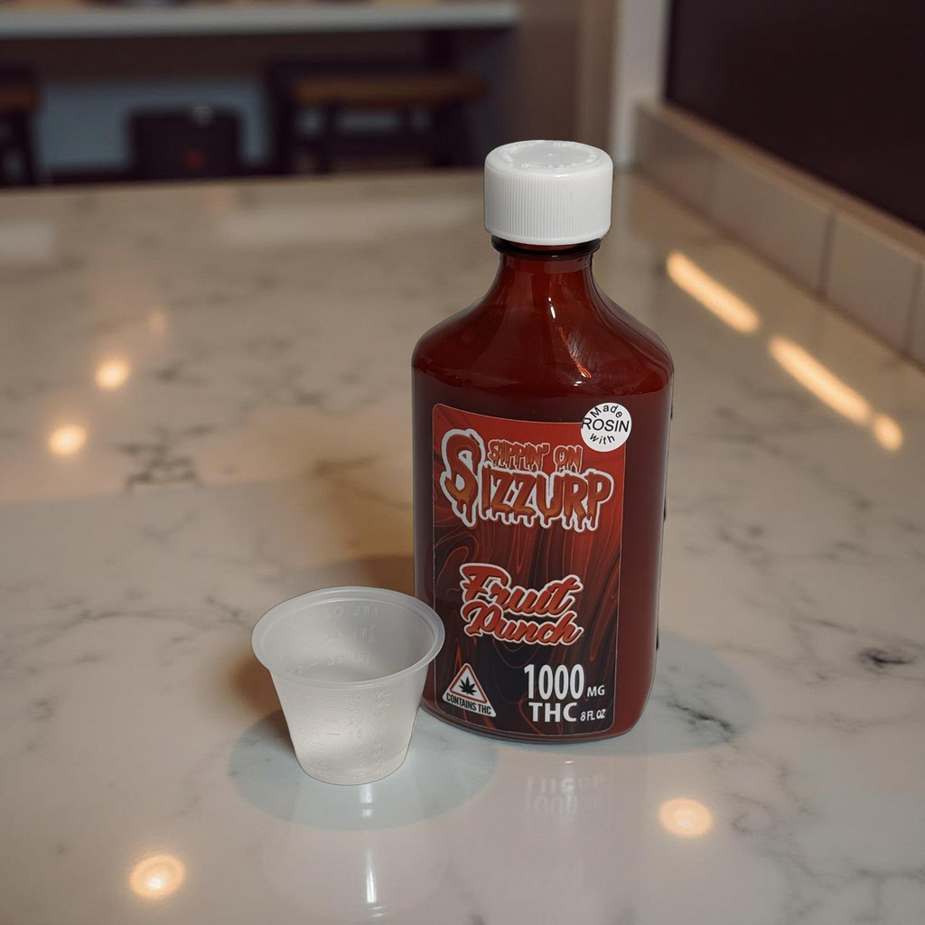 1,000mg ROSIN Sippin’ on Sizzurp – Fruit Punch Syrup