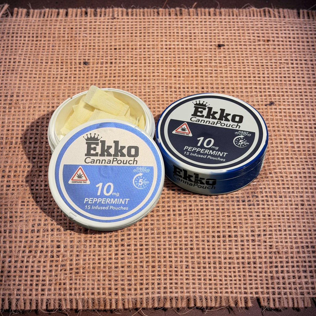 Ekko CannaPouch 10mg each | 375mg (Qty 15) Peppermint