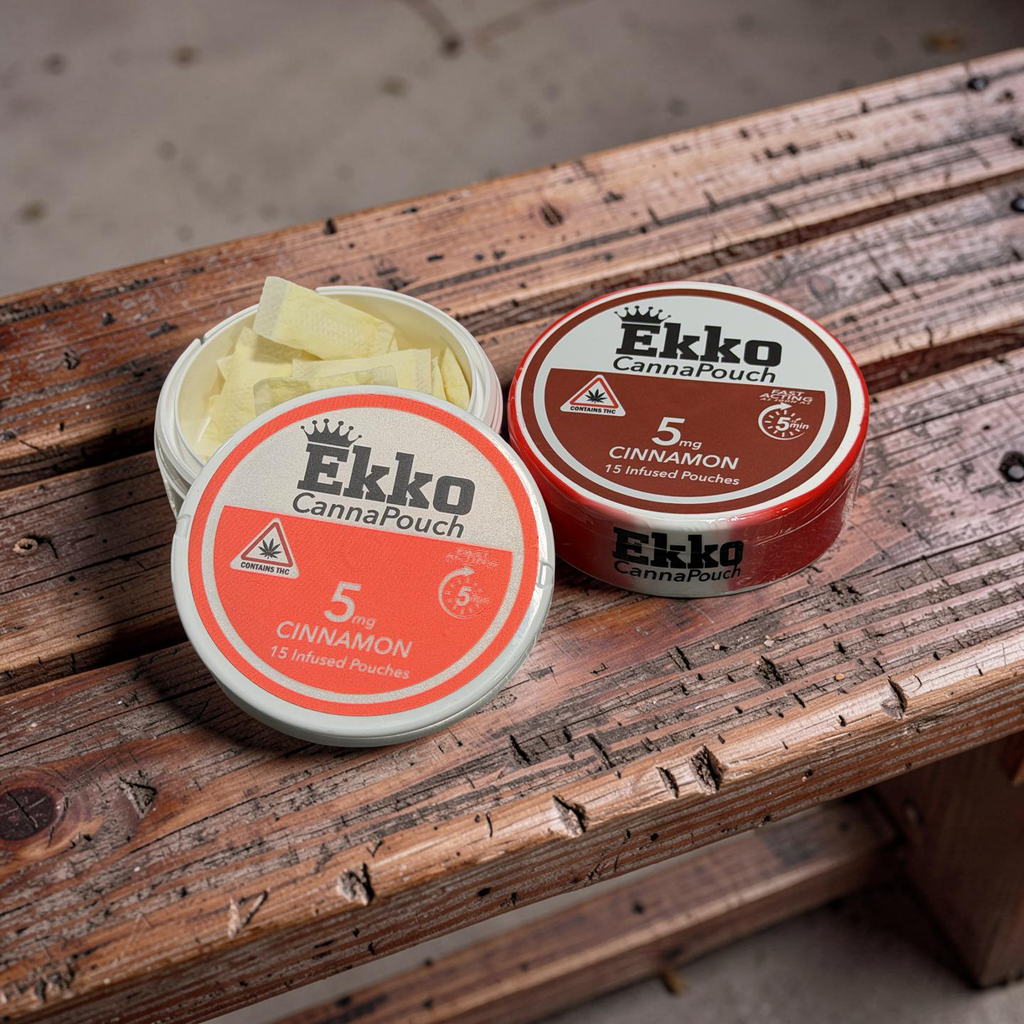 Ekko CannaPouch 5mg each | 75mg (Qty 15) Cinnamon