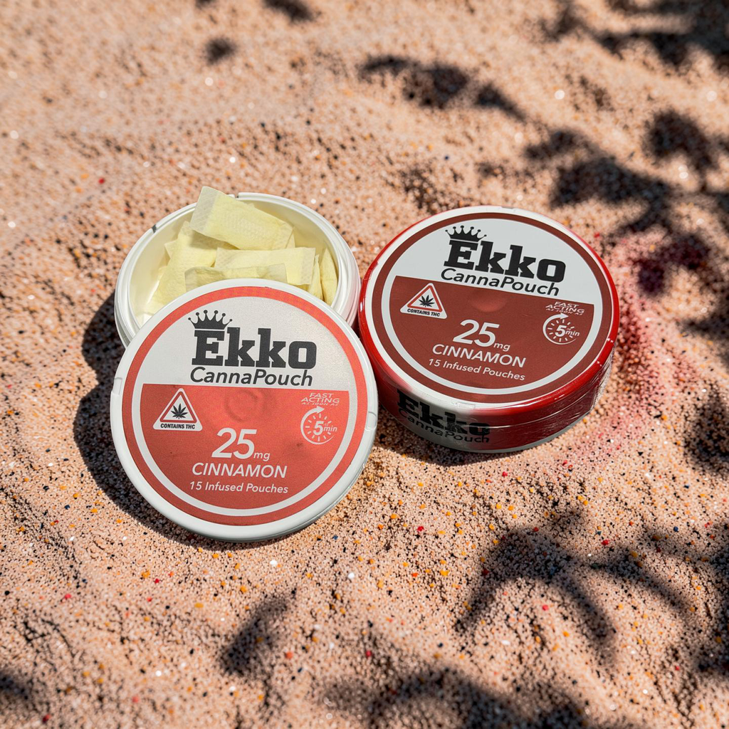 Ekko CannaPouch 25mg each | 375mg (Qty 15) Cinnamon