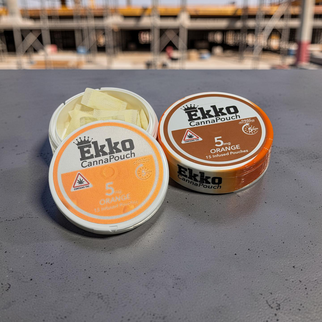 Ekko CannaPouch 5mg each | 75mg (Qty 15) Orange
