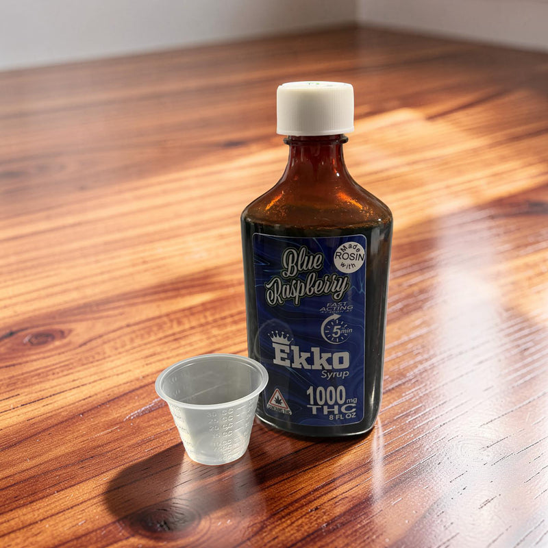 1,000mg Ekko Syrup - Rosin Blue Raspberry