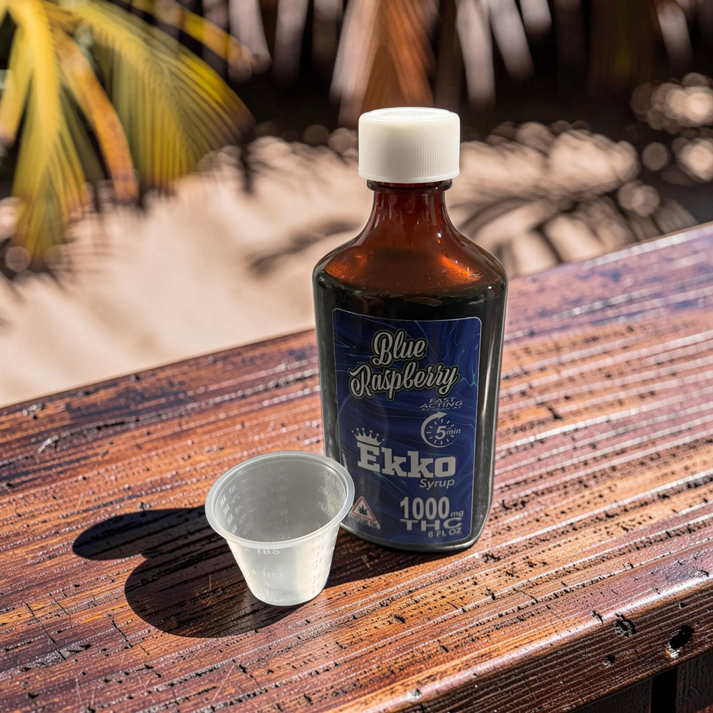 1,000mg Ekko Syrup - Blue Raspberry